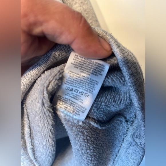 Eddie Bauer 1/4 zip sweatshirt pullover shirt size XL men GRAY - Picture 2 of 6